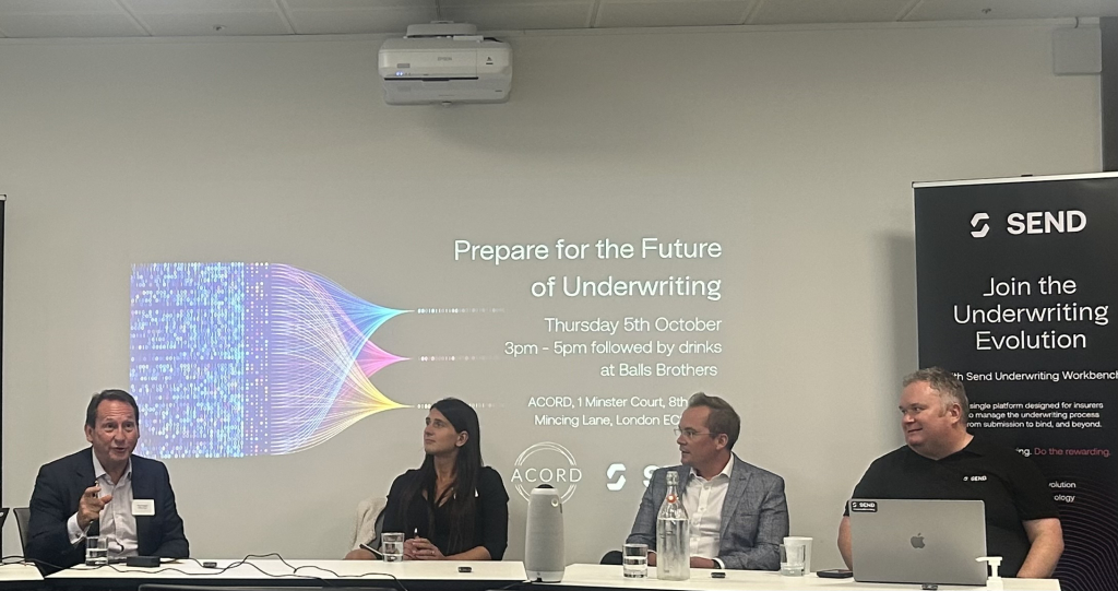 Insightful panel discussion from Deloitte, Send and ACORD on the dynamic landscape of commercial underwriting transformation. 